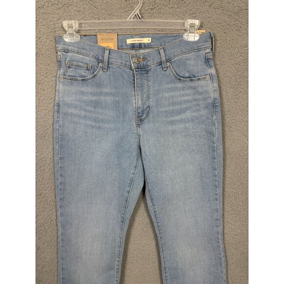 Levis Classic Bootcut Denim Jeans Comfort Fit Adventure Ready Blue 8 (Med) NWT's - Picture 2 of 7